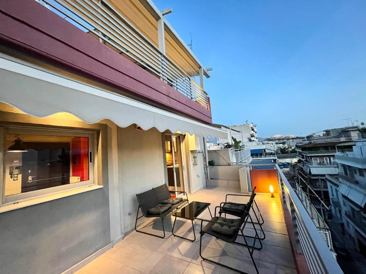 Acropolis View 6Th Floor Penthouse Apartment Athena Bagian luar foto